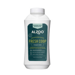 ALZOO™ My Fresh Coop Deodorizer – 26.6 oz bottle of plant-based, natural chicken coop odor control granules