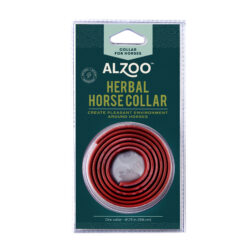ALZOO Natural Herbal Horse Collar providing 30-day plant-based protection and herbal scent for horses
