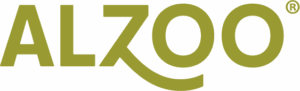 ALZOO brand logo - the avocado color