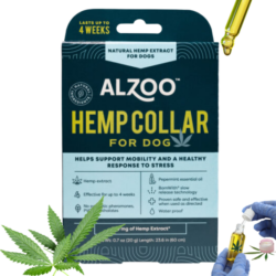 ALZOO™ Hemp Premium Collar for Dogs: Mobility & Calming Support