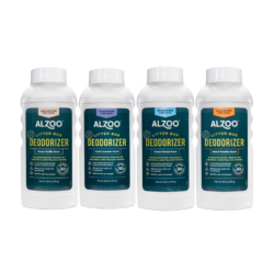 Cat Litter Deodorizer mineral-based odor control granules bottle