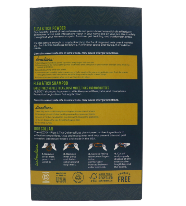 Flea and Tick Infestation Kit for Dogs