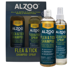 Natural Flea and Tick Shampoo and Spray for Dogs