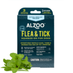 ALZOO™ Natural Flea & Tick Squeeze-On for Dogs: Plant-Based, Targeted Protection