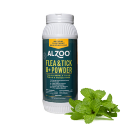 ALZOO™ Natural Flea and Tick G+ Powder: Plant-Based Environmental Protection