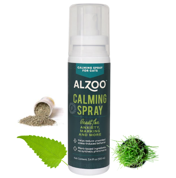 ALZOO™ Cat Calming Spray: Natural Plant-Based Stress & Anxiety Relief