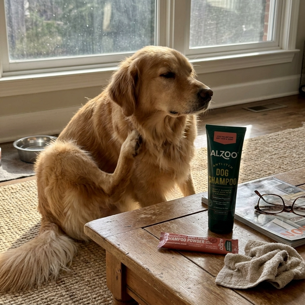 Anti itch dog products