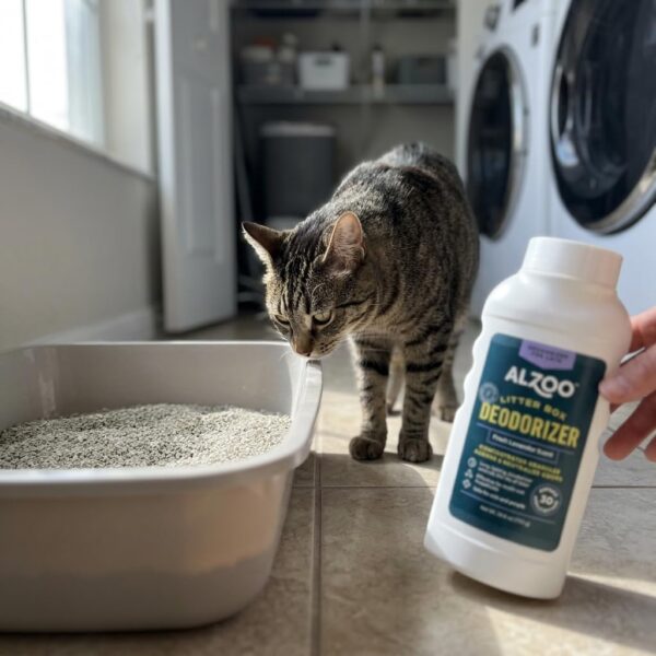 Cat Litter Deodorizer, Fresh Lavender Scent, 26.6 Oz., Pack of 2 - Image 7