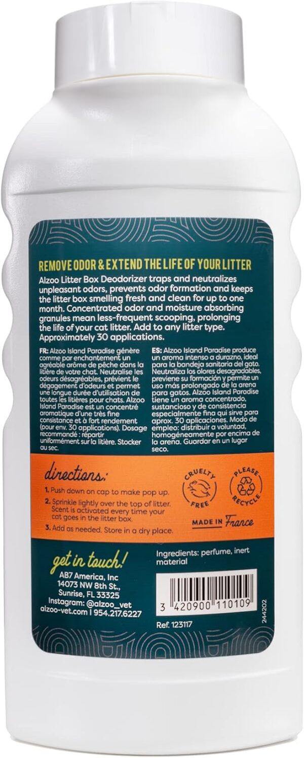 Cat Litter Deodorizer, Island Paradise Scent, 26.6 Oz., Pack of 2 - Image 2