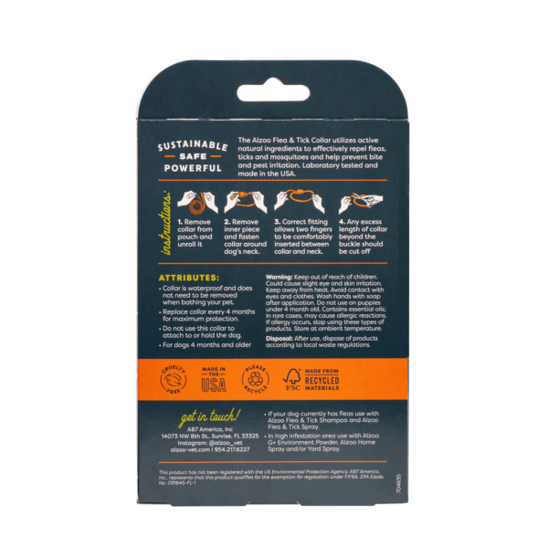 Flea & Tick Dog Collar, Medium-Sized Dogs: 16-40 lbs - Pack of 2 - Image 6
