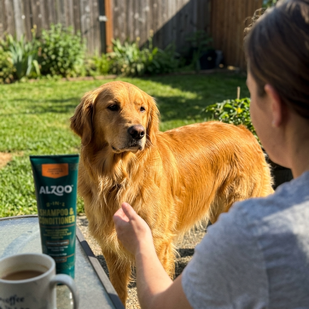Coat conditioning dog products