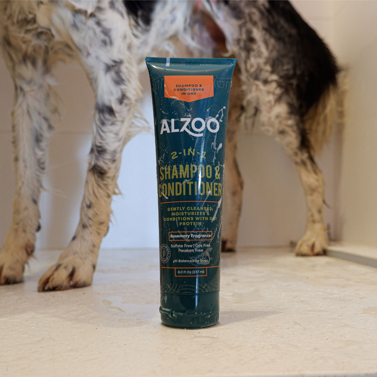ALZOO coat conditioning dog products
